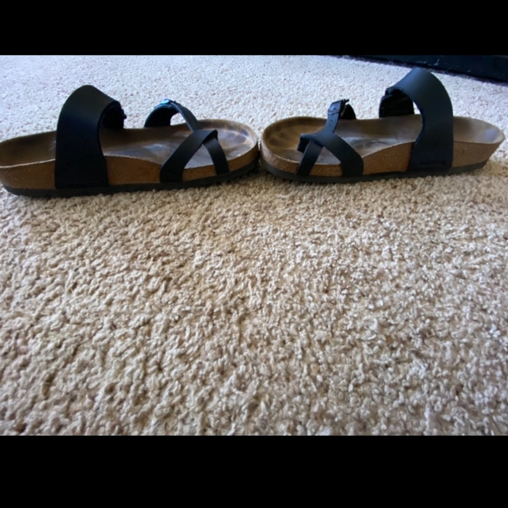 Woman’s Birkenstock sandals